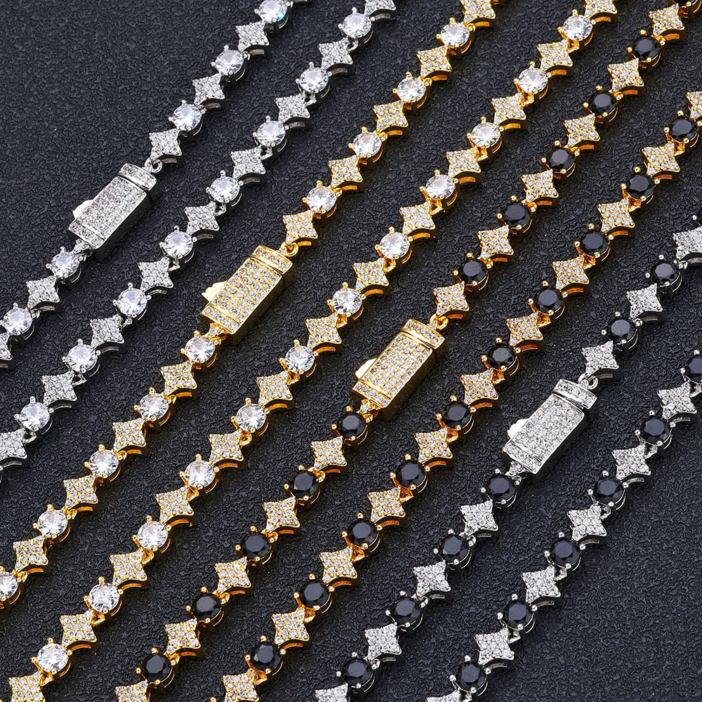 Men’s 6 mm Star Zircon Tennis Bracelet - Image 3