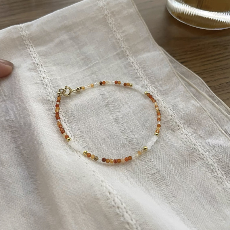 Colorful Artificial Crystal Beaded Bracelet - Image 9