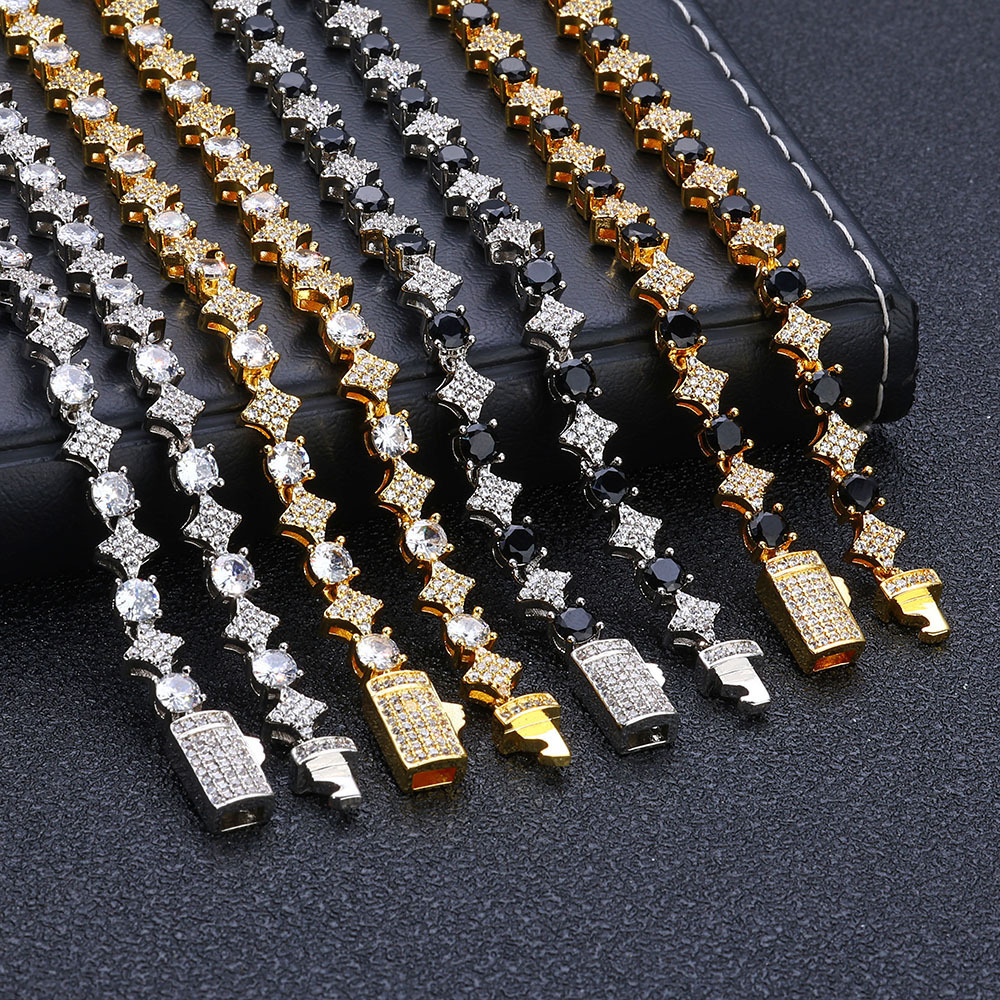 Men’s 6 mm Star Zircon Tennis Bracelet - Image 5