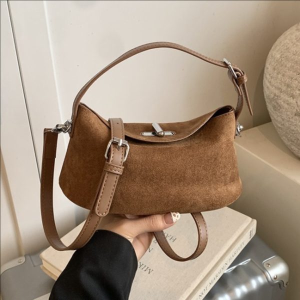 Patchwork Dumpling Shoulder Bag
