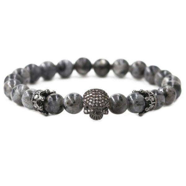 Volcanic Stone Beaded Bracelet