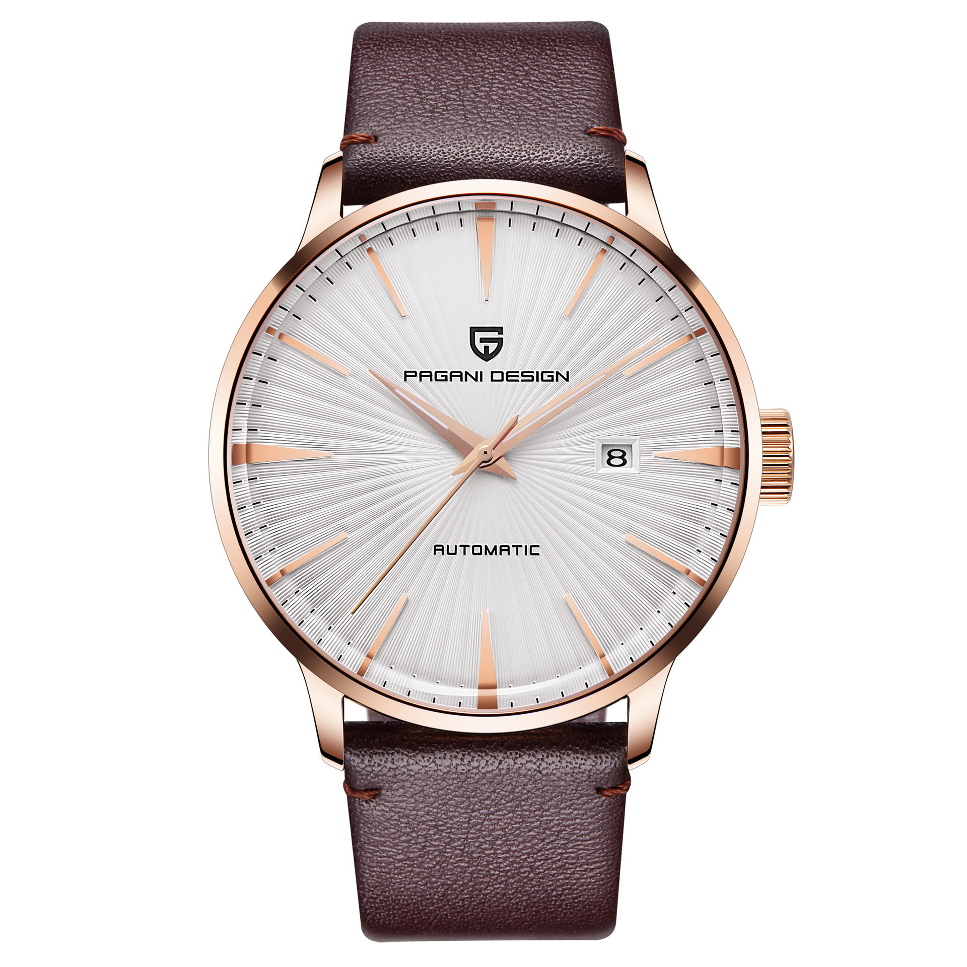 Men’s Fashion Mechanical Steel-Band Watch - Image 6
