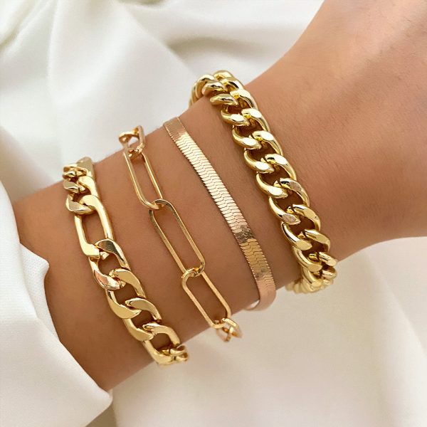 Vintage Metal Bracelet Set