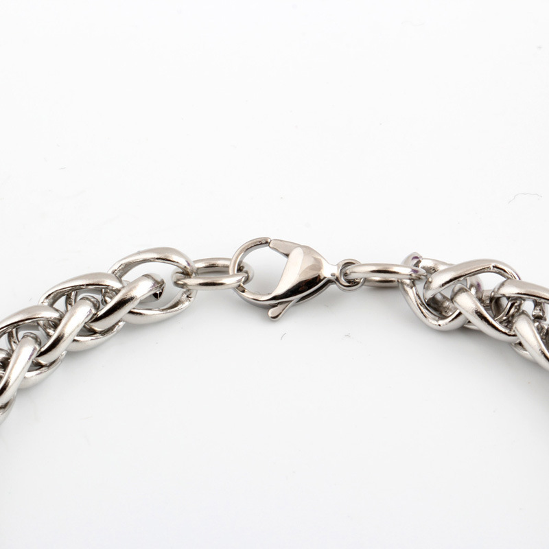 Men’s and Women’s Titanium Steel Wavy Bracelet - Image 3
