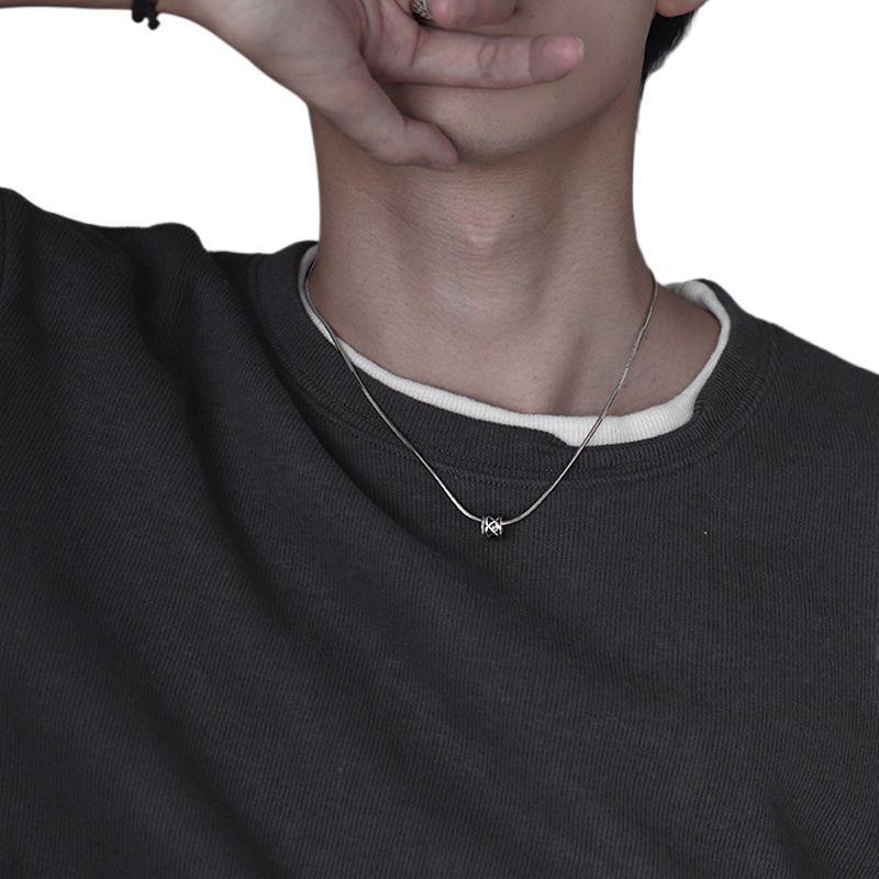 925 Silver Interwoven Pendant Necklace - Image 3
