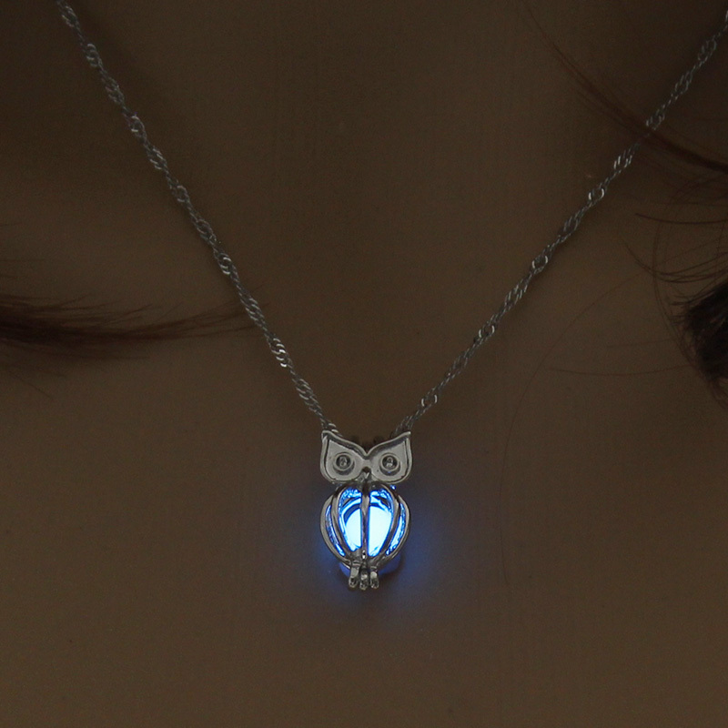 Halloween Glow Owl DIY Necklace - Image 5
