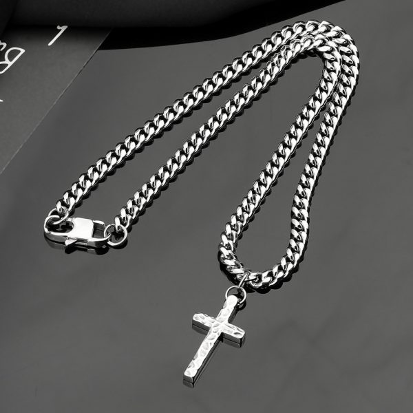 6 mm Cuban Chain Titanium Steel Necklace