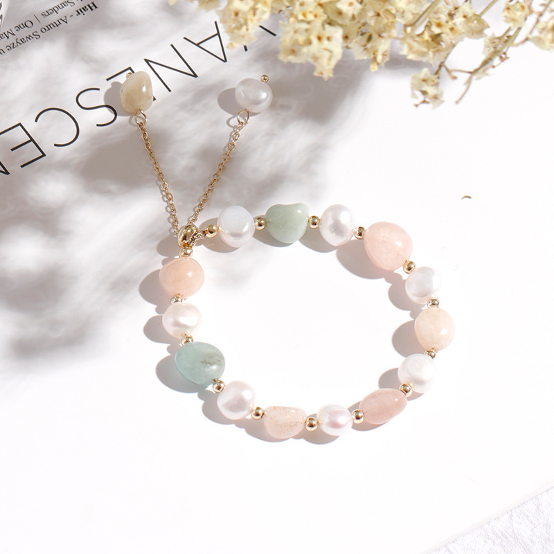 Pearl Crystal Slider Bracelet - Image 10