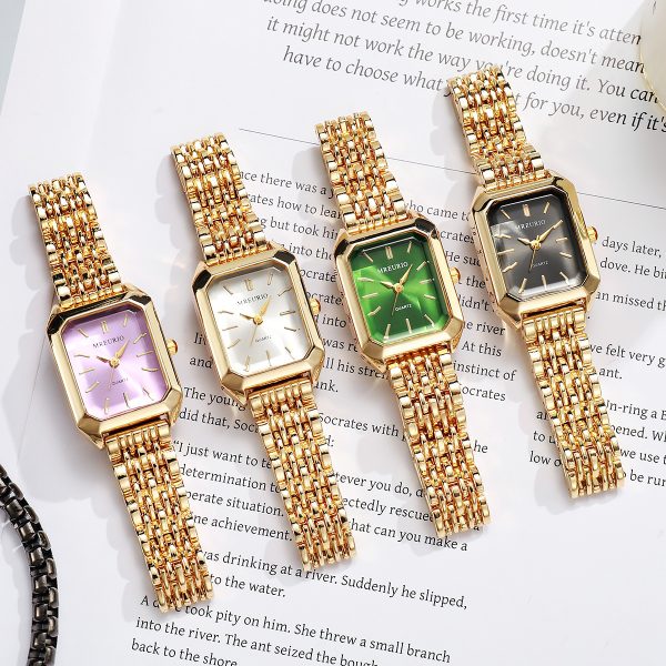 Women’s Square Alloy Quartz Watch