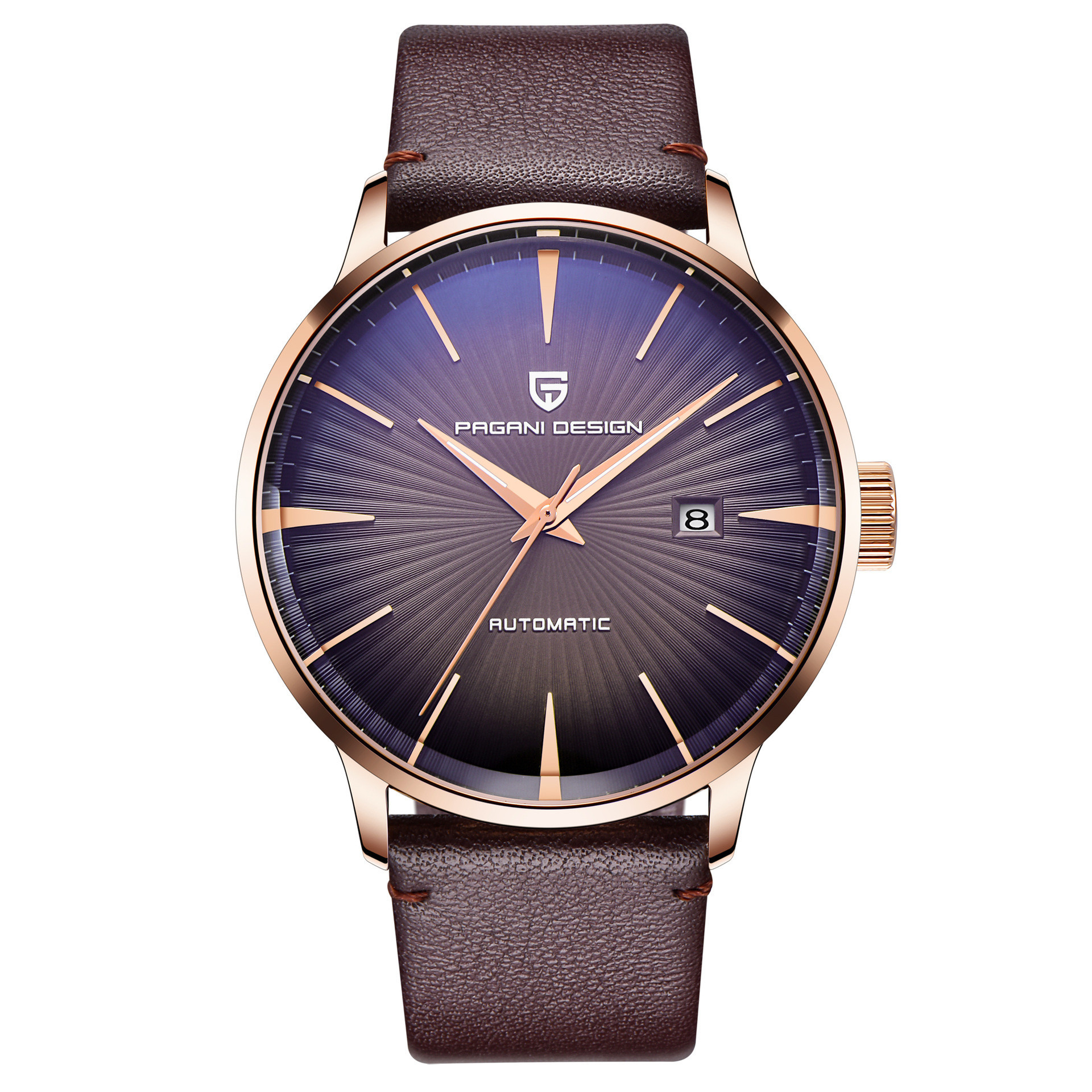 Men’s Fashion Mechanical Steel-Band Watch - Image 4