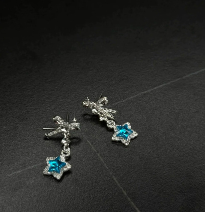Geometric Petal Earrings - Image 9