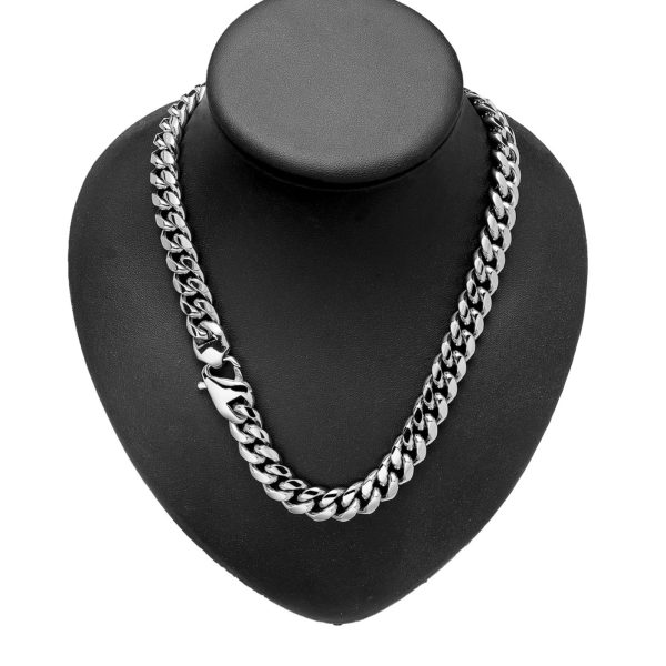 Stainless Steel Encryption Design Necklace