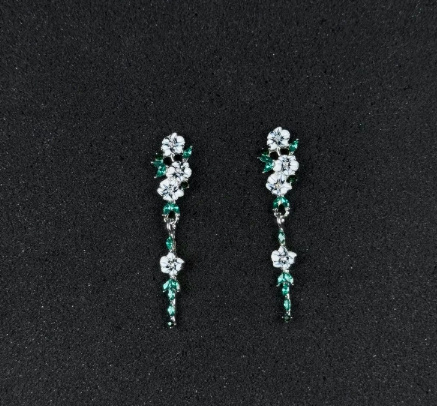 Geometric Petal Earrings - Image 10