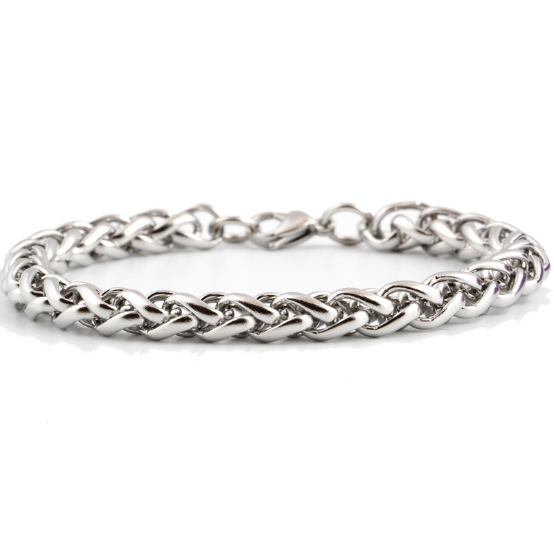 Men’s and Women’s Titanium Steel Wavy Bracelet - Image 6