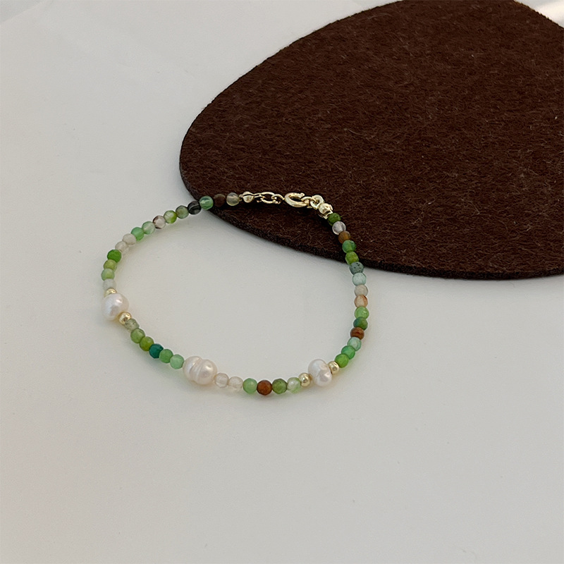 Colorful Artificial Crystal Beaded Bracelet - Image 5