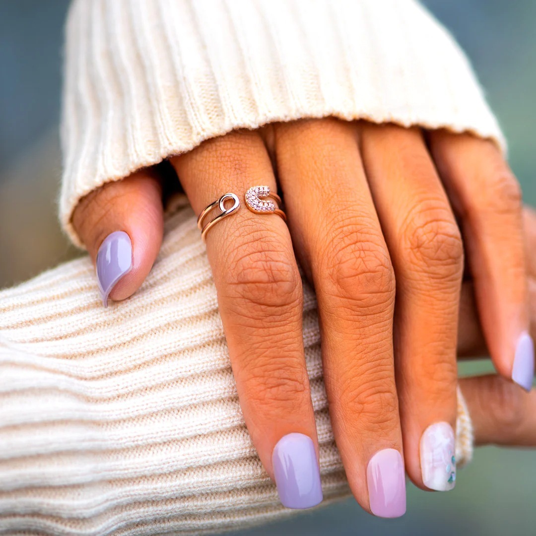 S925 Sterling Silver Open Line Ring for Women - Image 5