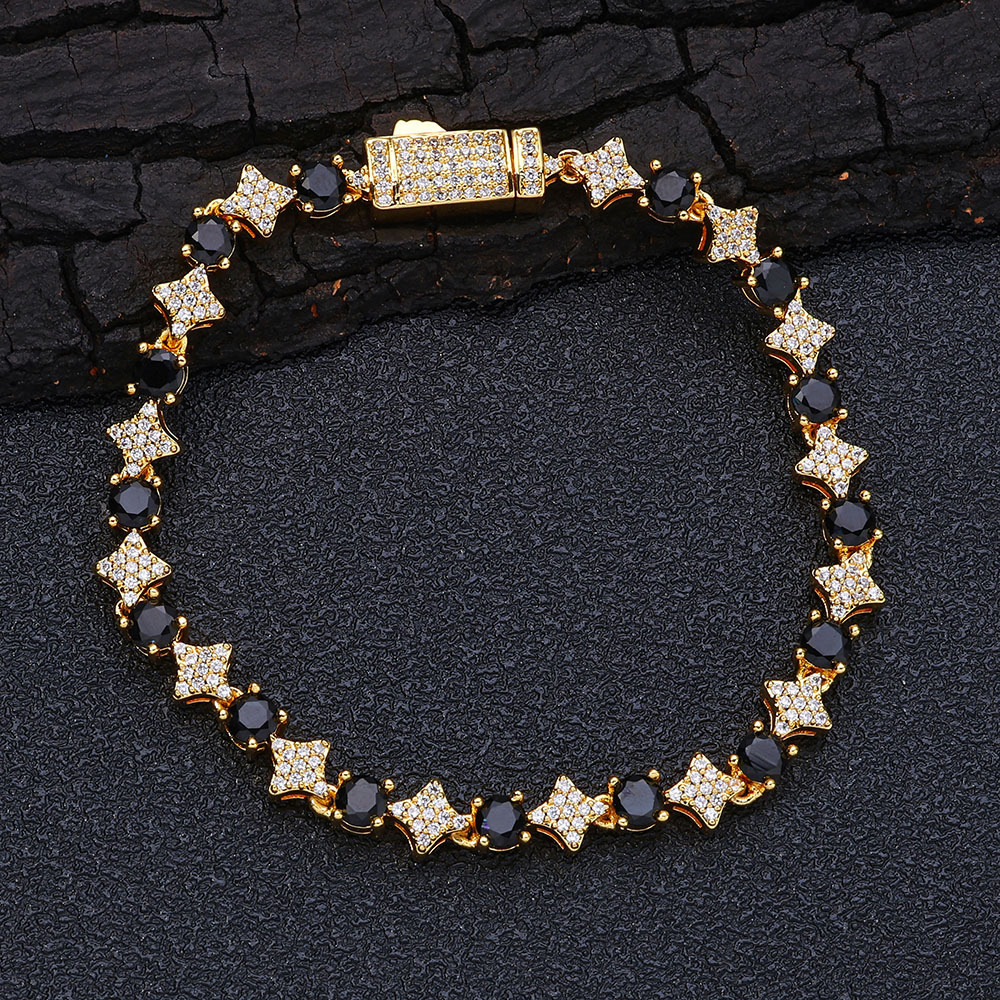 Men’s 6 mm Star Zircon Tennis Bracelet - Image 4
