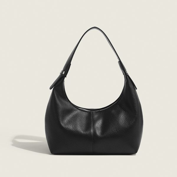 Polka-Dot Dumpling Shoulder Bag