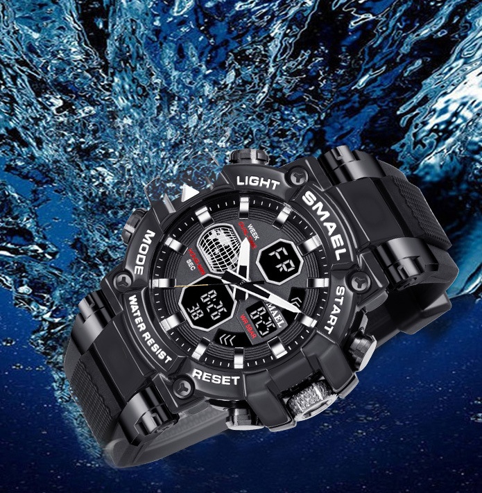 Men’s Sports Electronic Fitness Watch