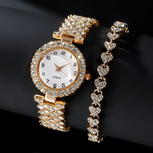 Women’s Quartz Watch and Bracelet Set