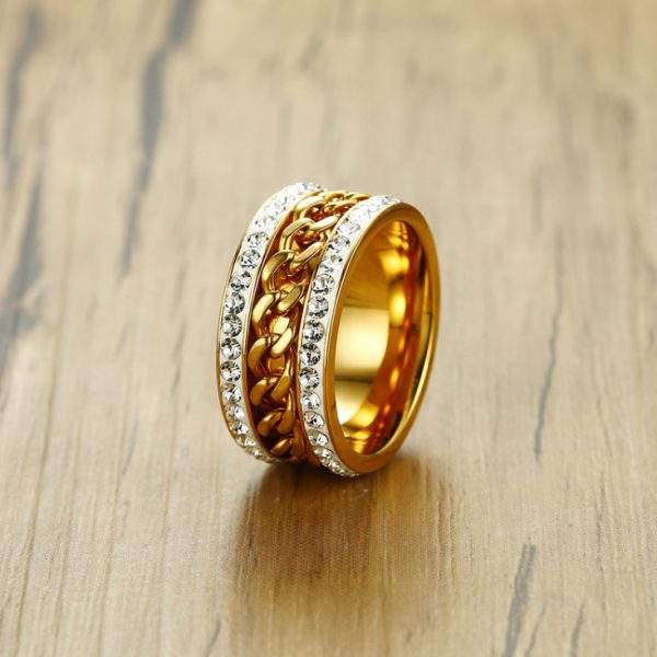 Personalized Chain Ring for Men and Women