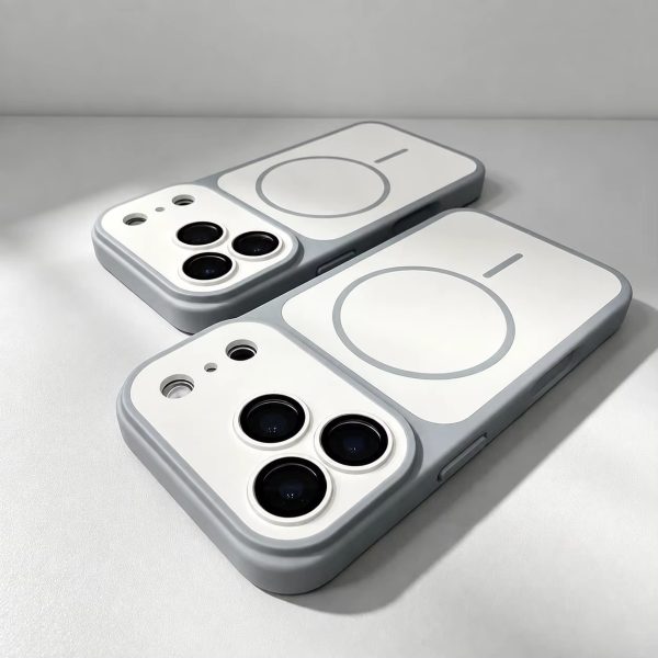 Dual-Color Magnetic Armor Phone Case for iPhone