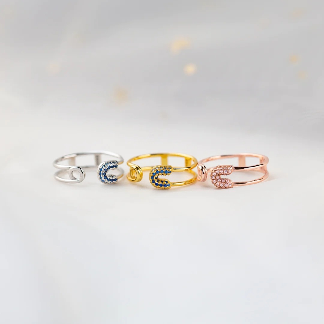 S925 Sterling Silver Open Line Ring for Women - Image 6