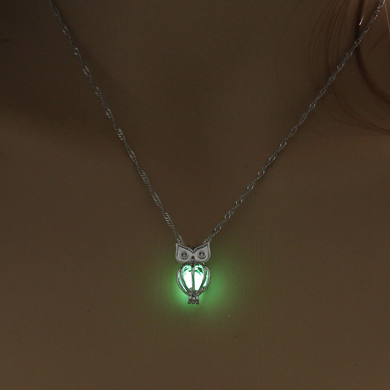 Halloween Glow Owl DIY Necklace - Image 6