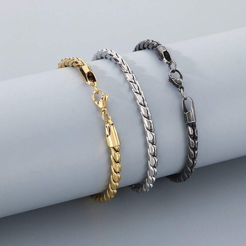 Men’s Twisted-Rope Titanium Steel Bracelet - Image 7