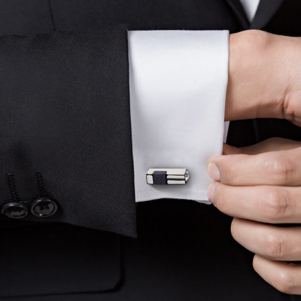 Starry Sky Stone Diamond Cufflinks